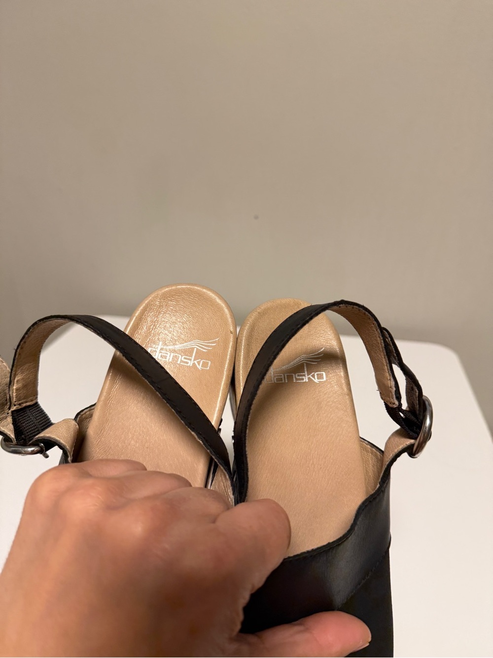 Dansko Madalyn Black Burnished Comfort Shoes Women’s EU 39 US 8.5-9 - Picture 9 of 10